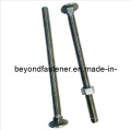 Tornillo DIN603 Carraige Bolt Bolt Bolt Pan Head Tornillos